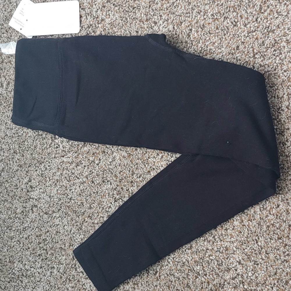 NWT Fabletics Black Cloud Seamless High-Waisted Leggings
